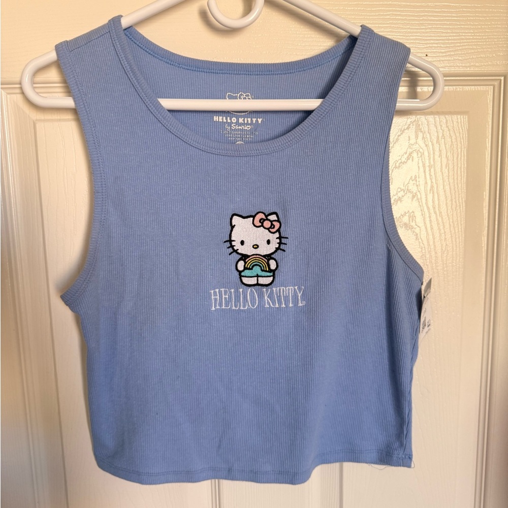 Hello Kitty Embroidered Baby‎ Tank (Y2K Aesthetic)
